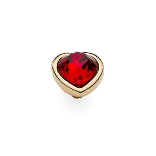 Qudo Goud - Cuore Light Siam 12mm