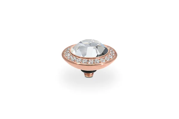 Qudo Rosé-Goud - Tondo Deluxe Crystal
