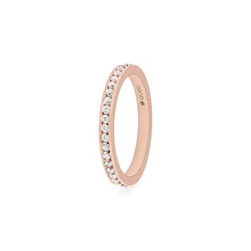 Qudo Famosa – Rosé Gold Ring Eternity