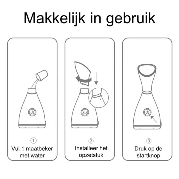 BELLIZA™ – Nano Ionische Gezichtssauna