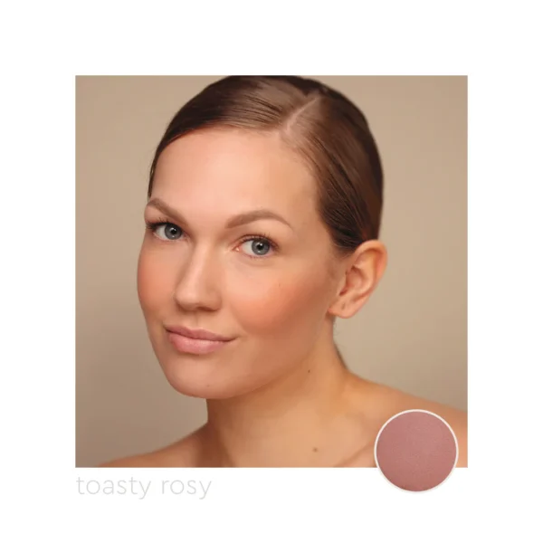 i.am.klean - compact blush Toasty Rosy