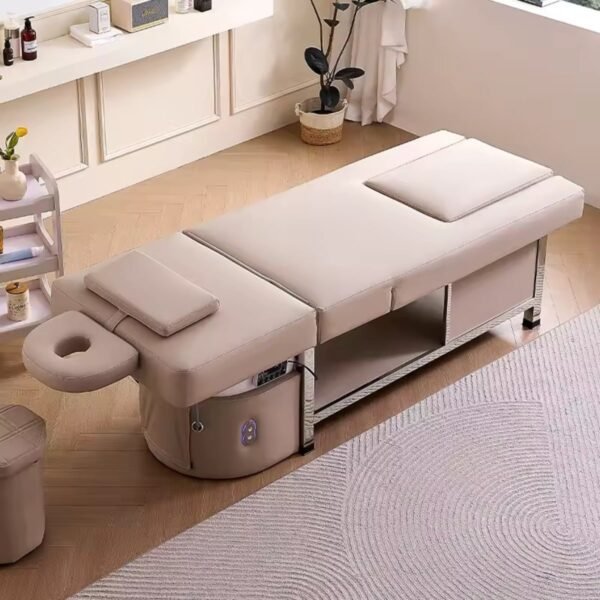Headspa Bed met Voetbad - Beige/Promoprijs 2395€ excl.BTW