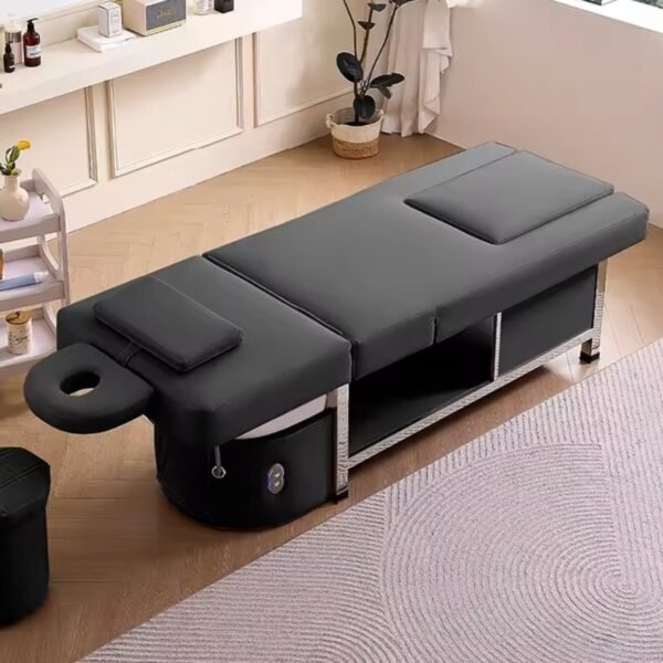 Headspa Bed met Voetbad  - Zwart/ Promoprijs 2395€ excl.BTW